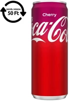 Coca cola 30.01344 Üdítőital szénsavas  cherry dobozos 0,33l drs kép