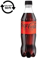 Coca cola 30.01353 Üdítőital szénsavas  zero 0,5l drs kép