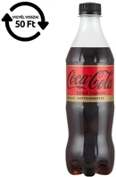 Coca cola 30.01364 Üdítőital szénsavas  zero koffeinmentes 0,5l drs kép