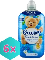 Coccolino DA503XSZLAK8720181351617 Fresh&protect öblítő 1,750l campanula selvatica&bergamotto karton - 6 db kép