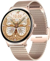 Colmi V89 STAINLESS GOLD v89 okosóra amoled kijelzővel, pulzusméréssel, véroxigénméréssel kép