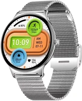 Colmi V89 STEEL SILVER v89 okosóra amoled kijelzővel, pulzusméréssel, véroxigénméréssel kép