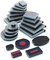 Colop 04.00248 Bélyegző cserepárna  e/12/2 osztott piros-kék kép