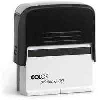 Colop 15314130 Bélyegző c60  fekete ház/natúr párna kép