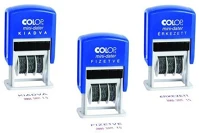 Colop BE01051657 Bélyegző dátum  s160l érkezett kék ház dátum piros-kék felirat kép