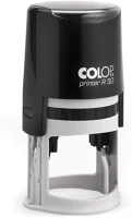Colop KÖR R50 Bélyegző kör r50 printer  fekete ház/fekete párna kép