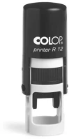 Colop R12 FEKETE Bélyegző printer r12 fekete ház/fekete párna kép