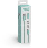 Colorway CW-CBUC003-MT Kábel, usb type-c 1m 2.1a menta kép