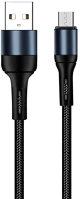 Colorway CW-CBUM045-BK Kábel, usb , microusb (nylon) 2,4a 1m fekete kép