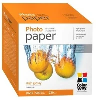 Colorway PG2305004R 230g 10x15 500db fényes fotópapír kép