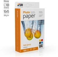 Colorway PG2601004R Fotópapír, magasfényű (high glossy), 260 g/m2, 10x15, 100 lap () kép