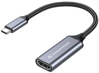 Conceptronic ABBY09G Usb-c to hdmi adapter 4k60hz grey kép