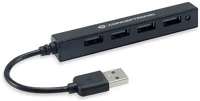 Conceptronic HUBBIES05B 4-port usb 2.0 hub black kép