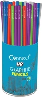 Connect 45135 Grafitceruza hb, színes, kerek test, 72 db/csomag, (0000) kép