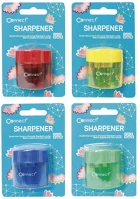 Connect C-105836 Hegyező 2 lyukú műanyag, tartályos  bliszteres kép