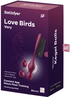 Connect H05SATISFY481 Love birds vary  app wine red kép
