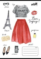 Cool by victoria COR_ISVFC67 Füzet, tűzött, a5, kockás, 32 lap, 