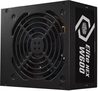 Cooler master 600W 80+ WHITE Tápegység elite nex w600 600w 80+ white kép