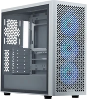 Cooler master E502-WGNN-S00 Elite 502 tempered glass white kép