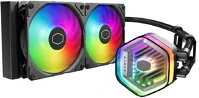 Cooler master MLX-D24M-A25PZ-R1 Cooler master - masterliquid 240 atmos argb - vízhűtés/univerzális - kép