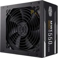 Cooler master MPE-5501-ACABW-B Mwe 550 bronze 230v v2 tápegység 550 w 24-pin atx atx fekete kép