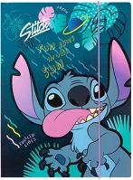 Coolpack 02.01469 Gumis mappa  lilo és stitch a/4 kék mintás kép