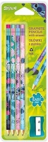 Coolpack 07.03599 Grafitceruza  lilo és stitch háromszögletű radíros hb 4 darabos kép