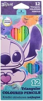 Coolpack 07.03601 Színes ceruza  lilo és stitch háromszögletű  12 darabos pasztell dobozos kép