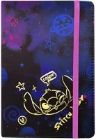 Coolpack R96168PTR Jegyzetfüzet vonalas  stitch gold 1. a/5 80 lapos gumis kép