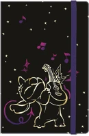 Coolpack R96175PTR Jegyzetfüzet vonalas  stitch gold 2. a/5 80 lapos gumis kép