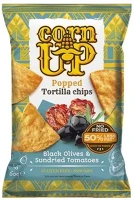 Corn up 14.01821 Tortilla chips  fekete oliva és paradicsom 60g kép
