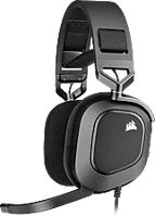 Corsair CA-9011237-EU Hs80 rgb gaming headset black kép
