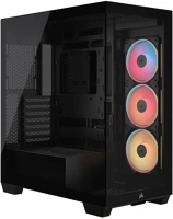 Corsair CC-9011324-WW 3500x lx-r rgb icue link tempered glass black kép