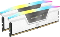 Corsair CMH32GX5M2B6000C30W Vengeance rgb ddr5 6000mhz cl30 32gb kit2 white kép
