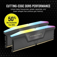 Corsair CMH32GX5M2E6000Z36 Vengeance rgb ddr5 6000mhz cl36 32gb kit2 expo - grey kép