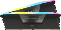 Corsair CMH64GX5M2B6000Z40 64gb ddr5 6000mhz kit(2x32gb) vengeance rgb black kép