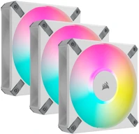 Corsair CO-9050158-WW Számítógépes hűtőrendszer számítógép ház ventilátor fehér 3 db kép