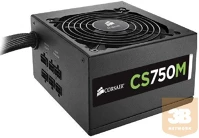 Corsair CP-9020078-EU Power supply cs750m 750w modular 80 plus gold kép