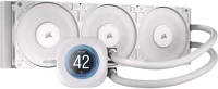 Corsair CW-9061034-WW Nautilus 360 rs lcd liquid cpu cooler white kép