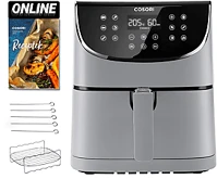 Cosori CP158-AF-RXA Cp158-af-rxa premium airfryer, szürke kép