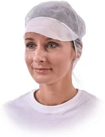 Coverguard 34.00099 Sisakkosár  kontytartós fehér 100 darabos kép