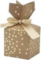 Creative 19.00475 Díszdoboz  csillagos-pöttyös 7x7 cm 2 darabos kép