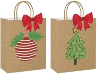 Creative 19.00515 eco special plus l 26cm x 33cm x 12 cm kraft karácsonyi rajz masnival sodort kép