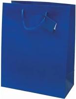 Creative 71210 Dísztasak  special simple l 26x32x12 cm egyszínű kék zsinórfüles kép