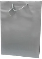 Creative 71467 Dísztasak  special simple xl 33x46x10 cm egyszínű ezüst zsinórfüles kép