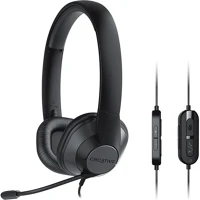 Creative HS-720 Hs-720 v2 fejhallgató headset fekete kép