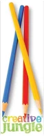 Creative jungle 07.00891 Színes ceruza  hatszögletű 6 darabos kép