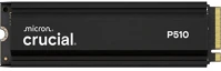 Crucial CT1000P510SSD5 P510 1tb pcie x4 (5.0) m.2 2280 ssd fekete kép