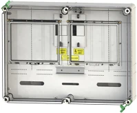 Csatári CSP21.T111 ÚJ PVT 6045 Á-V FM-CS 2X1-3F vezérel mérőhely eon engedélyes fogyasztásmérő szekrény m63a és v32a kép
