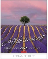 Csg 23.0130027 Falinaptár  300x340mm álló alkotó természet 2026. kép